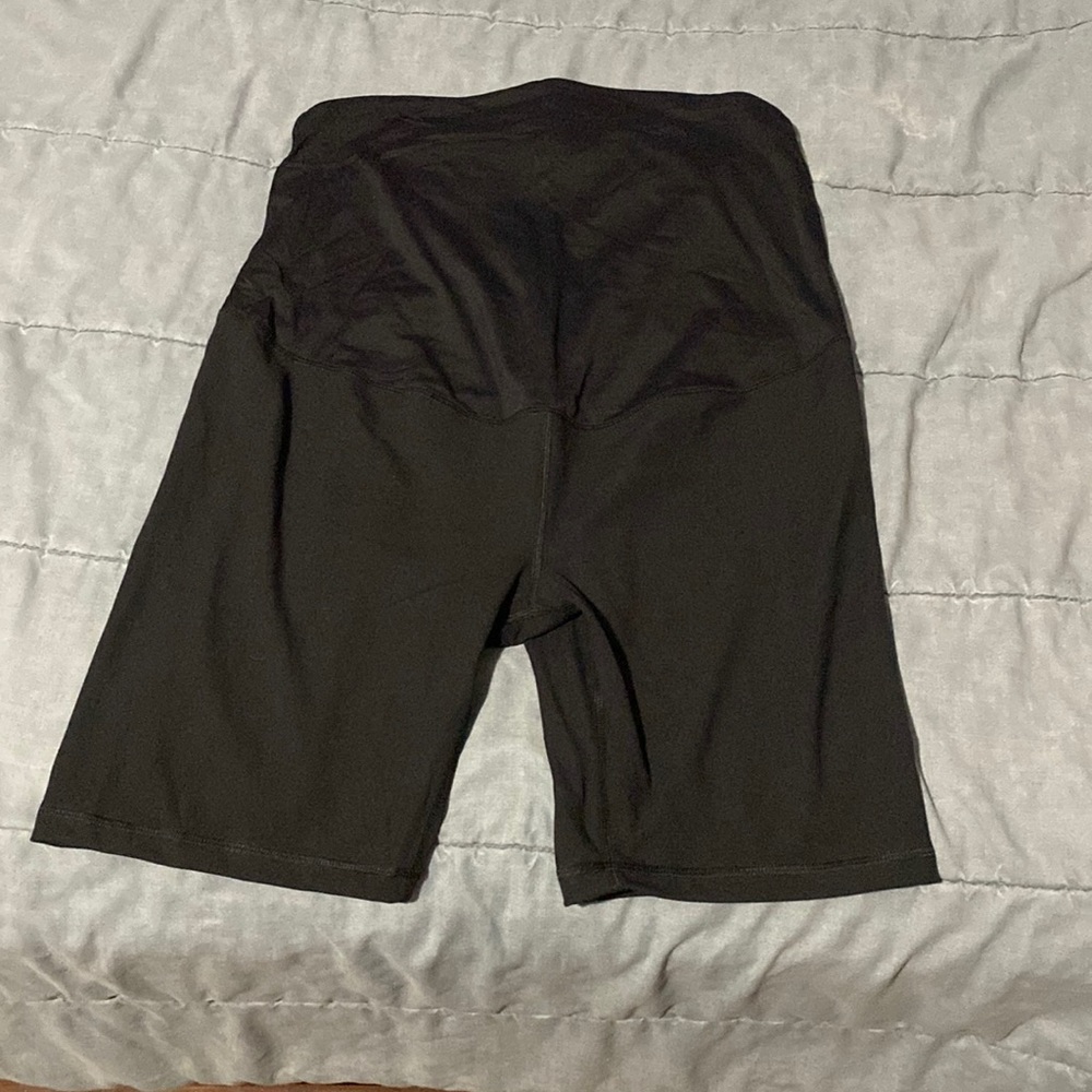 Isabel maternity over the bump biker shorts from target. Tags removed never worn